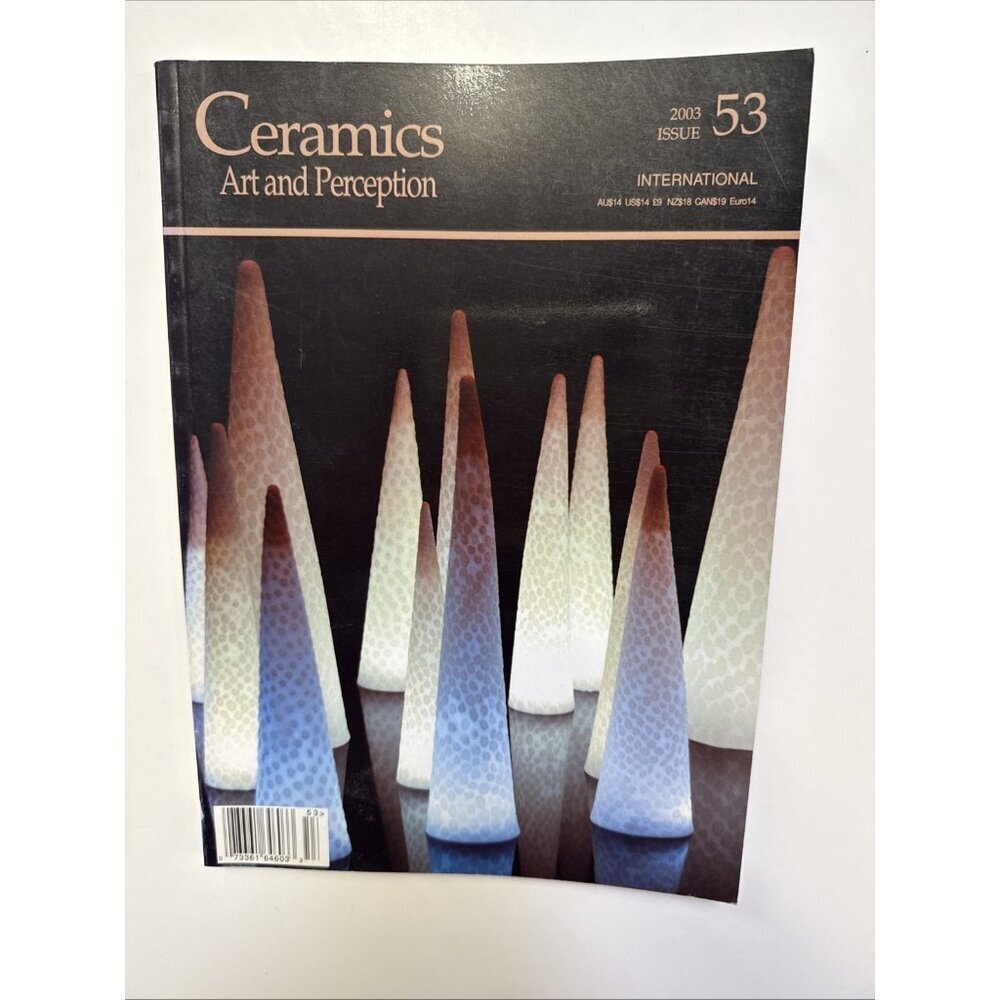 Ceramics Art and Perception Magazine 2003 Issue 53 Vintage‎